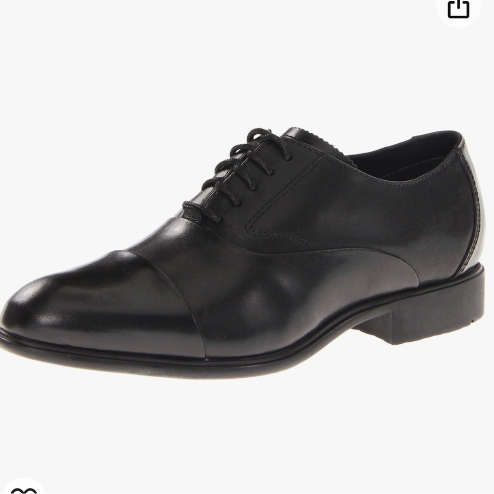 Women's Rockport Lola Cap Toe Black Oxford Sz.9.5